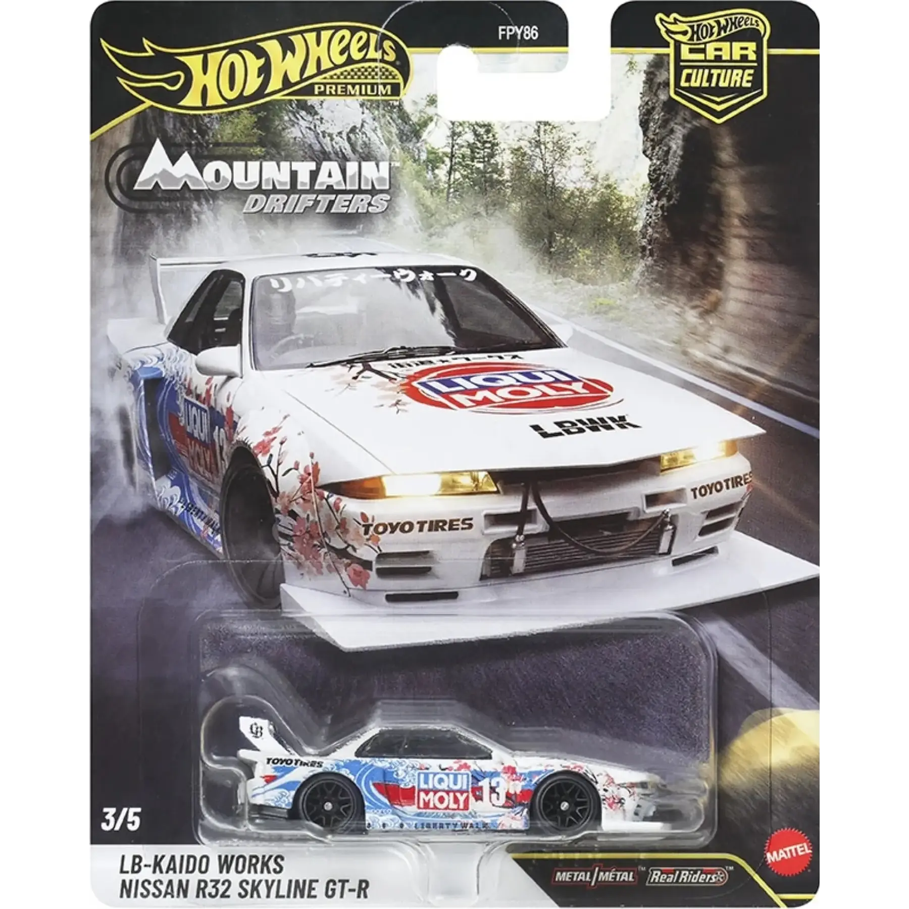 (PREVENTA) Hot Wheels 1:64 Car Culture 2027 A Release – Mountain Drifters