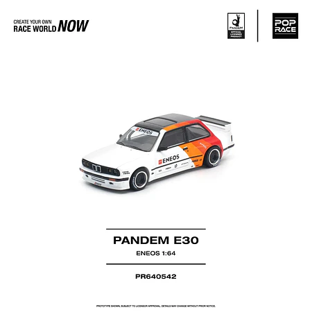 (PREVENTA) Pop Race 1:64 PANDEM BMW E30 ENEOS