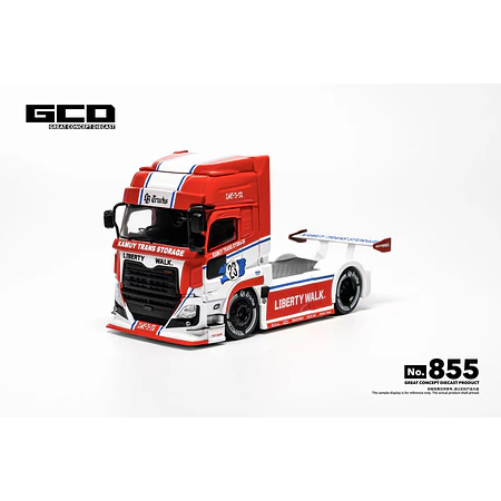 (PREVENTA) GCD 1:64 LB-Truck UD Quon - Red/White