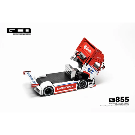 (PREVENTA) GCD 1:64 LB-Truck UD Quon - Red/White