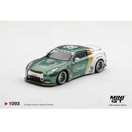 (PREVENTA) Mini GT 1:64 Nissan GT-R (R35) LB★WORKS Type 1, Custom Ducktail Auto Finesse – Limited Edition