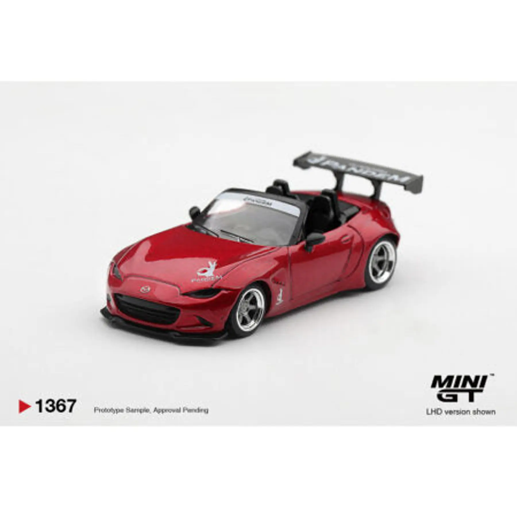 (PREVENTA) Mini GT 1:64 Mazda Miata MX-5 (ND) Pandem Kodo Red – Limited Edition