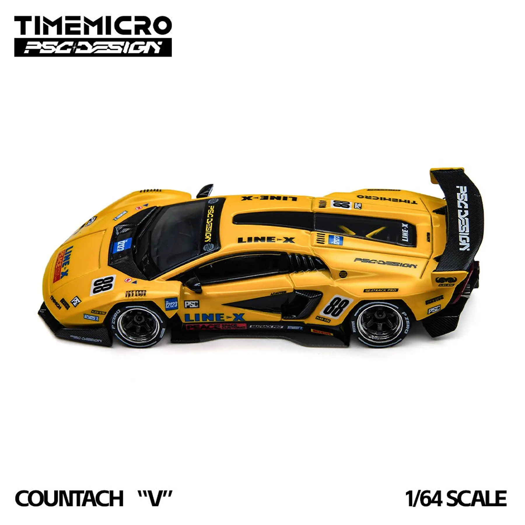 (PREVENTA) Time Micro x PSC Design 1:64 Lamborghini Concept Countach LPI800-4 