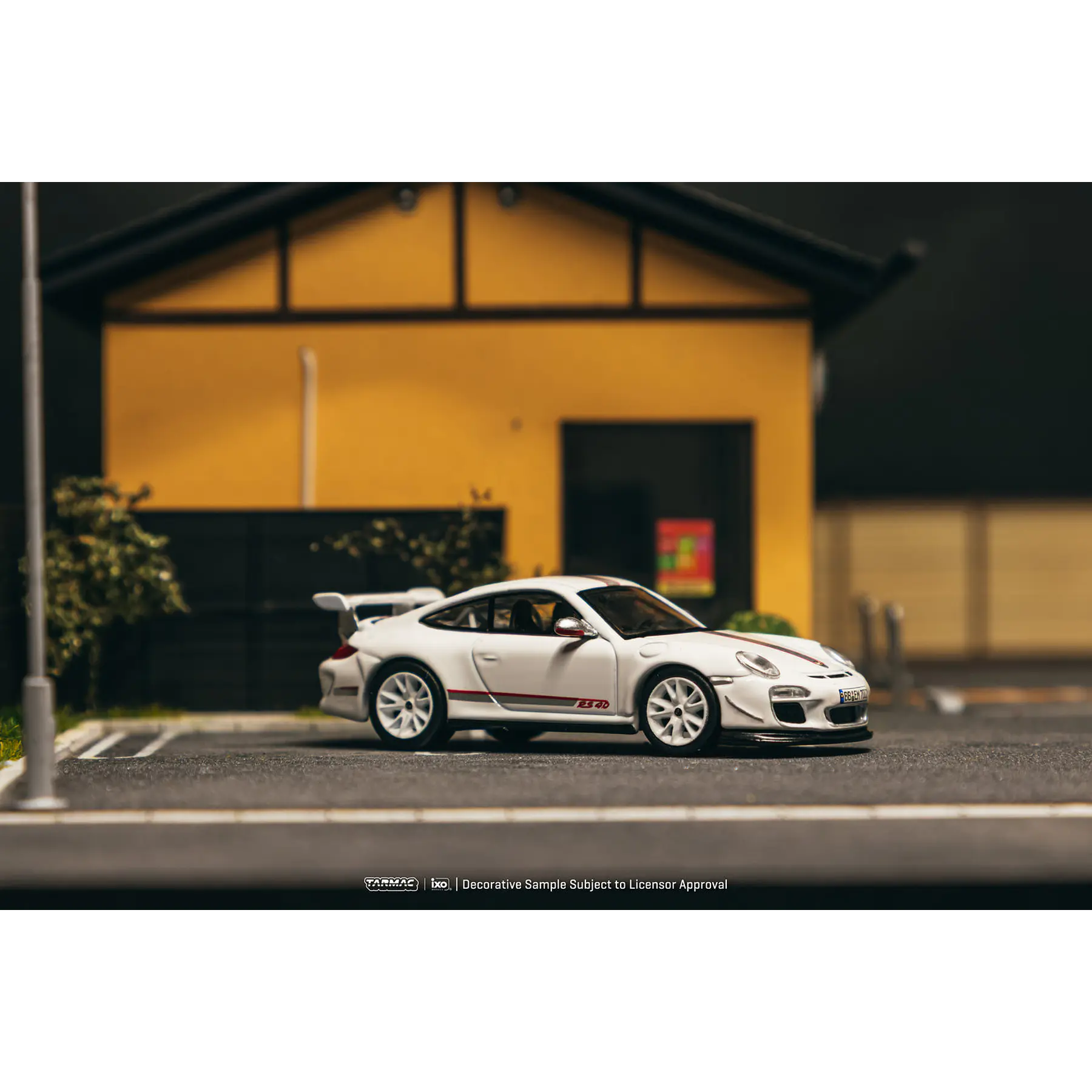 (PREVENTA) Tarmac Works GLOBAL64 1:64 Porsche 911 GT3 RS 4.0 (997.2) White