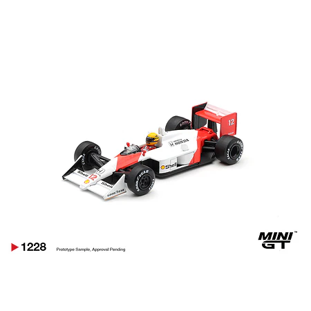 (PREVENTA) Mini GT 1:64 McLaren MP4/4 #12 Ayrton Senna 1988 Canadian Grand Prix Winner – Limited Edition