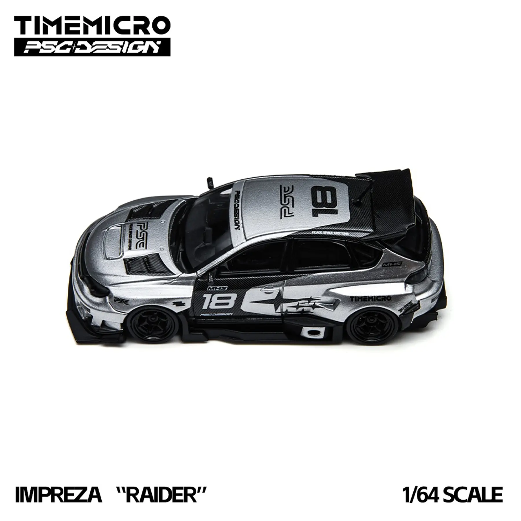 (PREVENTA) TimeMicro × PSC DESIGN 1:64 Subaru Impreza 