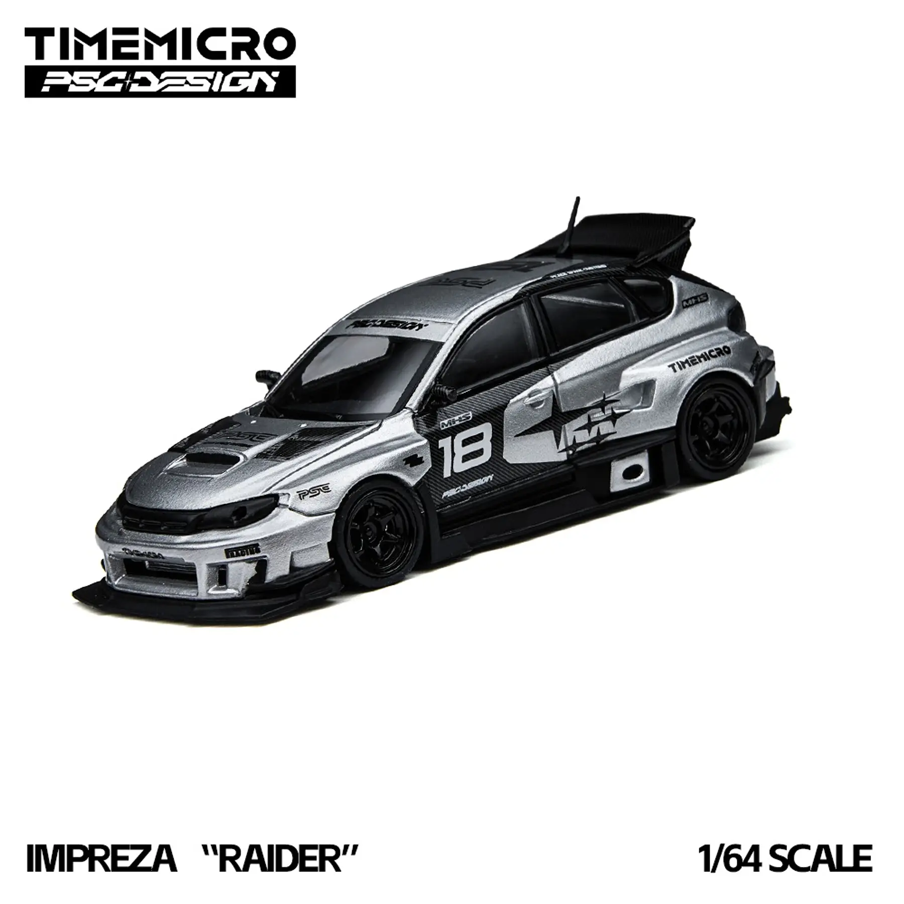 (PREVENTA) TimeMicro × PSC DESIGN 1:64 Subaru Impreza 