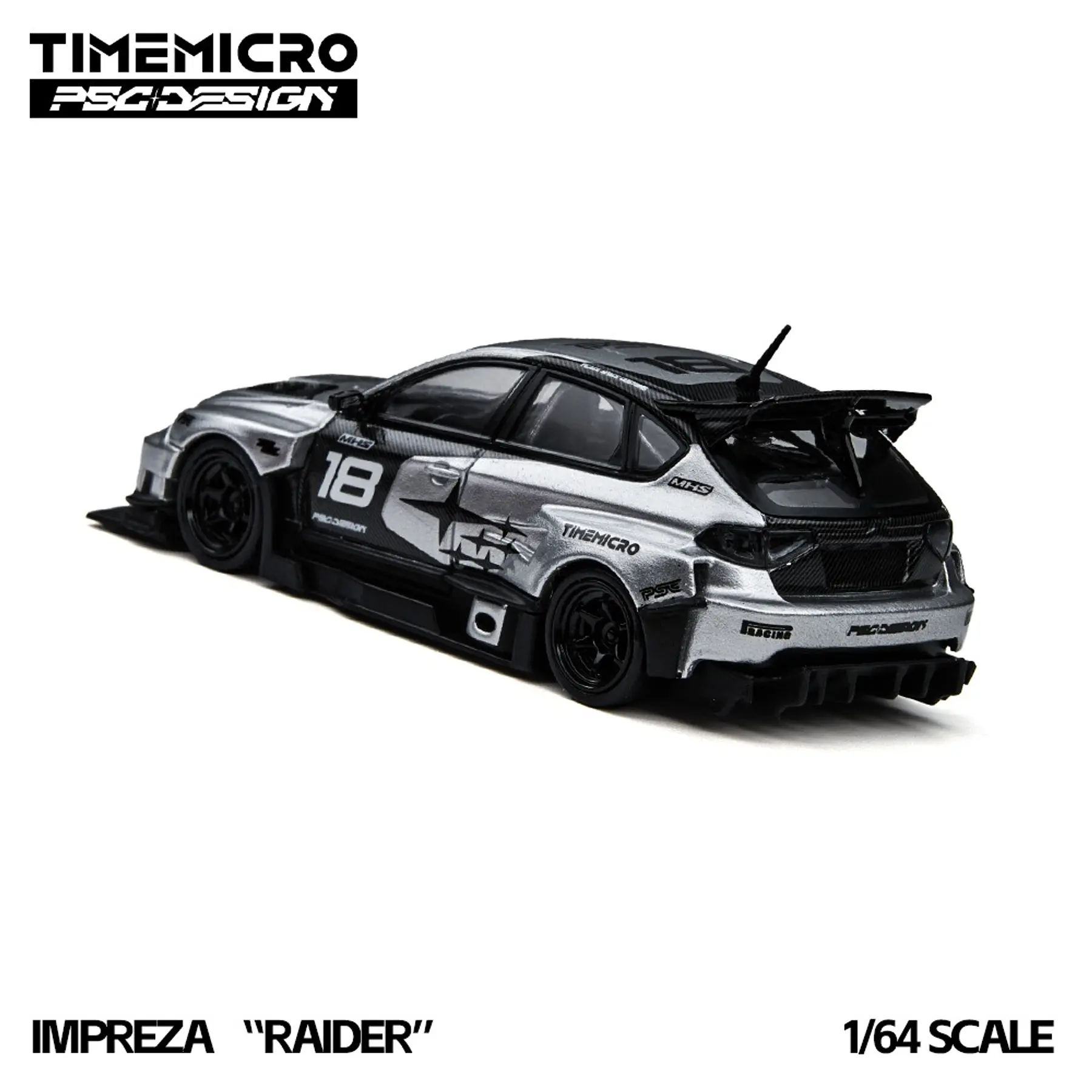 (PREVENTA) TimeMicro × PSC DESIGN 1:64 Subaru Impreza 