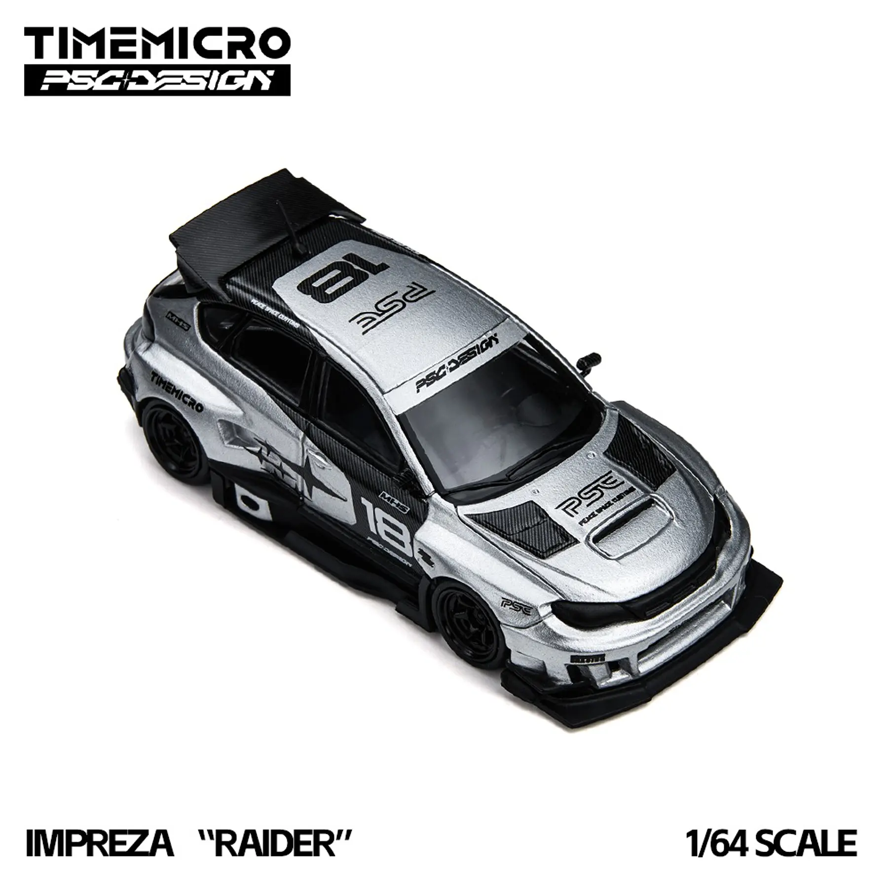 (PREVENTA) TimeMicro × PSC DESIGN 1:64 Subaru Impreza 
