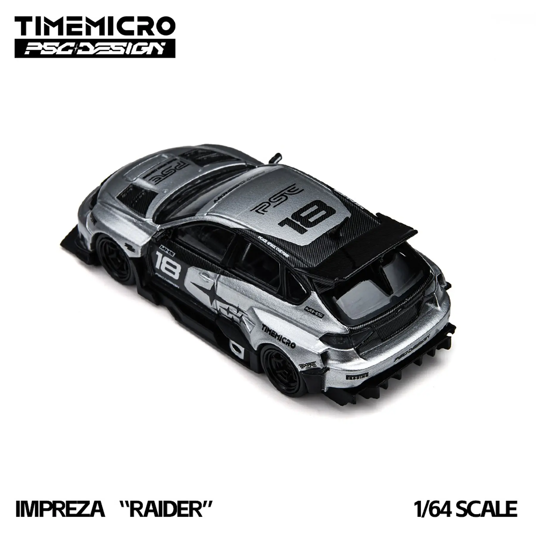 (PREVENTA) TimeMicro × PSC DESIGN 1:64 Subaru Impreza 