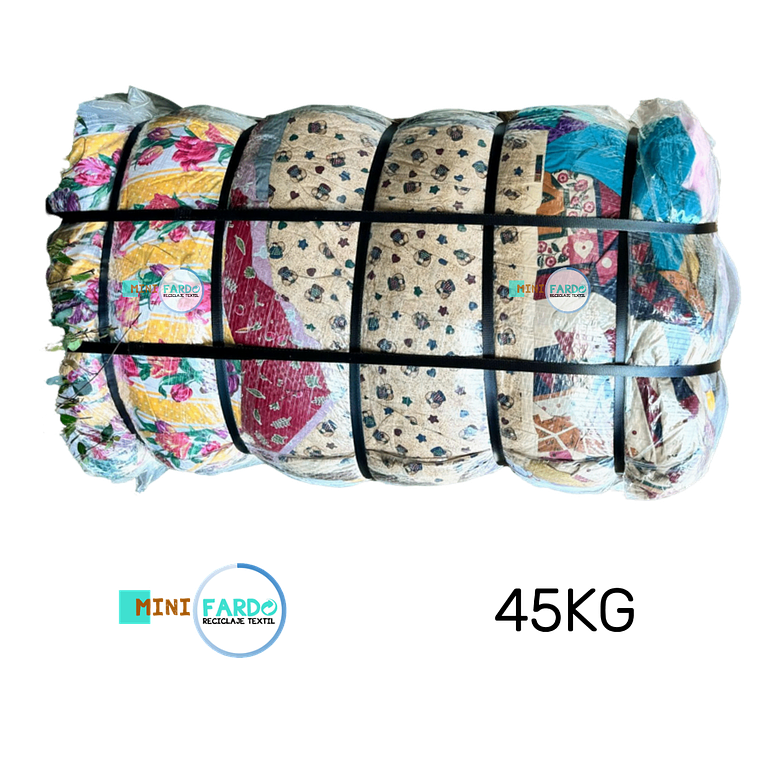 Fardo Retazos de tela 45kg Americanos 1