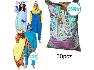 Pack 30 kigurumis pijamas premium