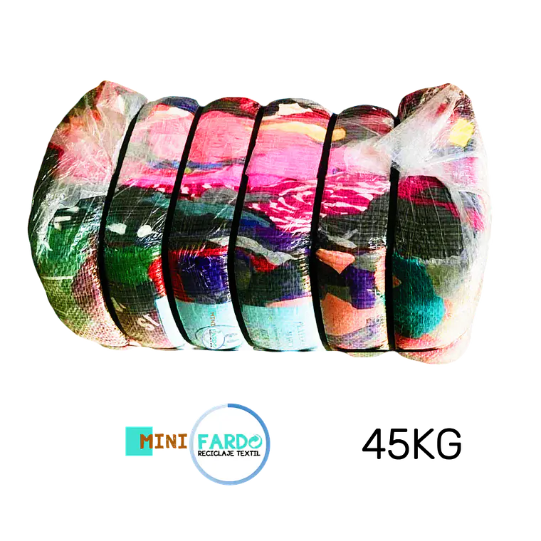 Fardo Frazadas lana crochet premium 45kg 1