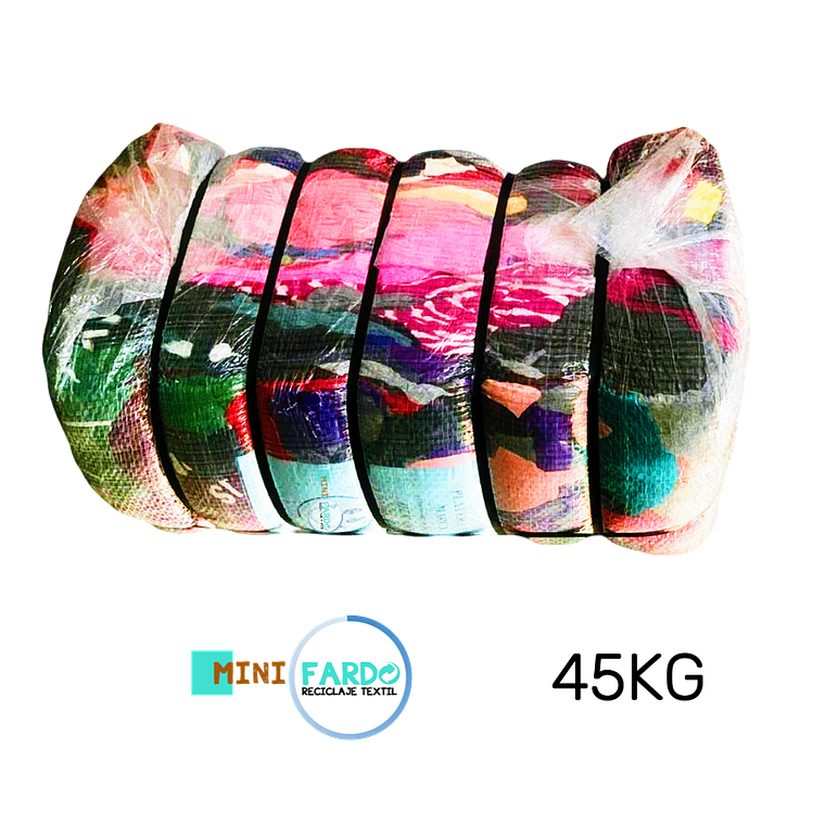 Fardo Frazadas lana crochet premium 45kg 1