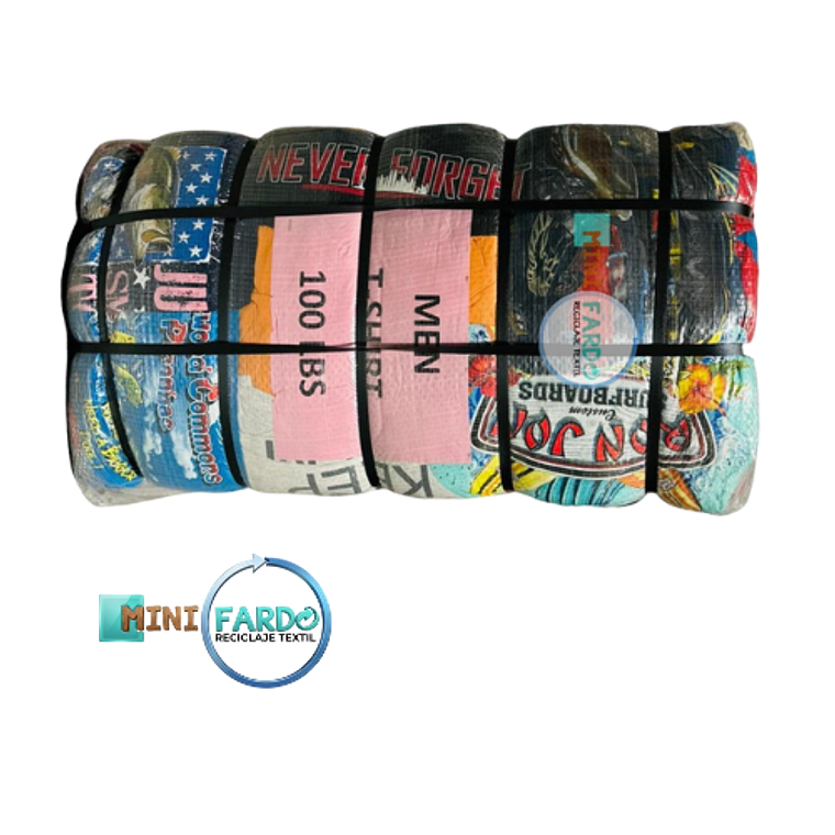 Fardo Poleras Manga Larga hombre  premium 45 kg 1