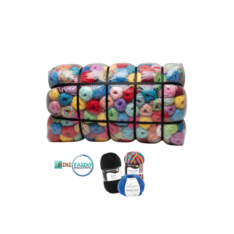 Fardo Ovillos Lana premium 10KG 1