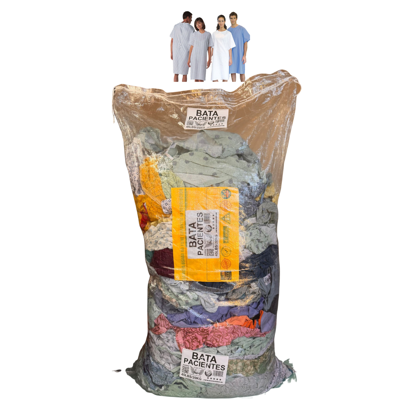 Fardo Batas Pacientes 20KG