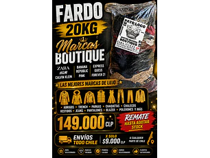 Fardo Marcas Invierno Boutique Premium 20KG 
