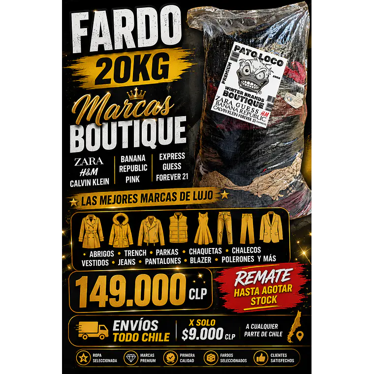 Fardo Marcas Invierno Boutique Premium 20KG  2
