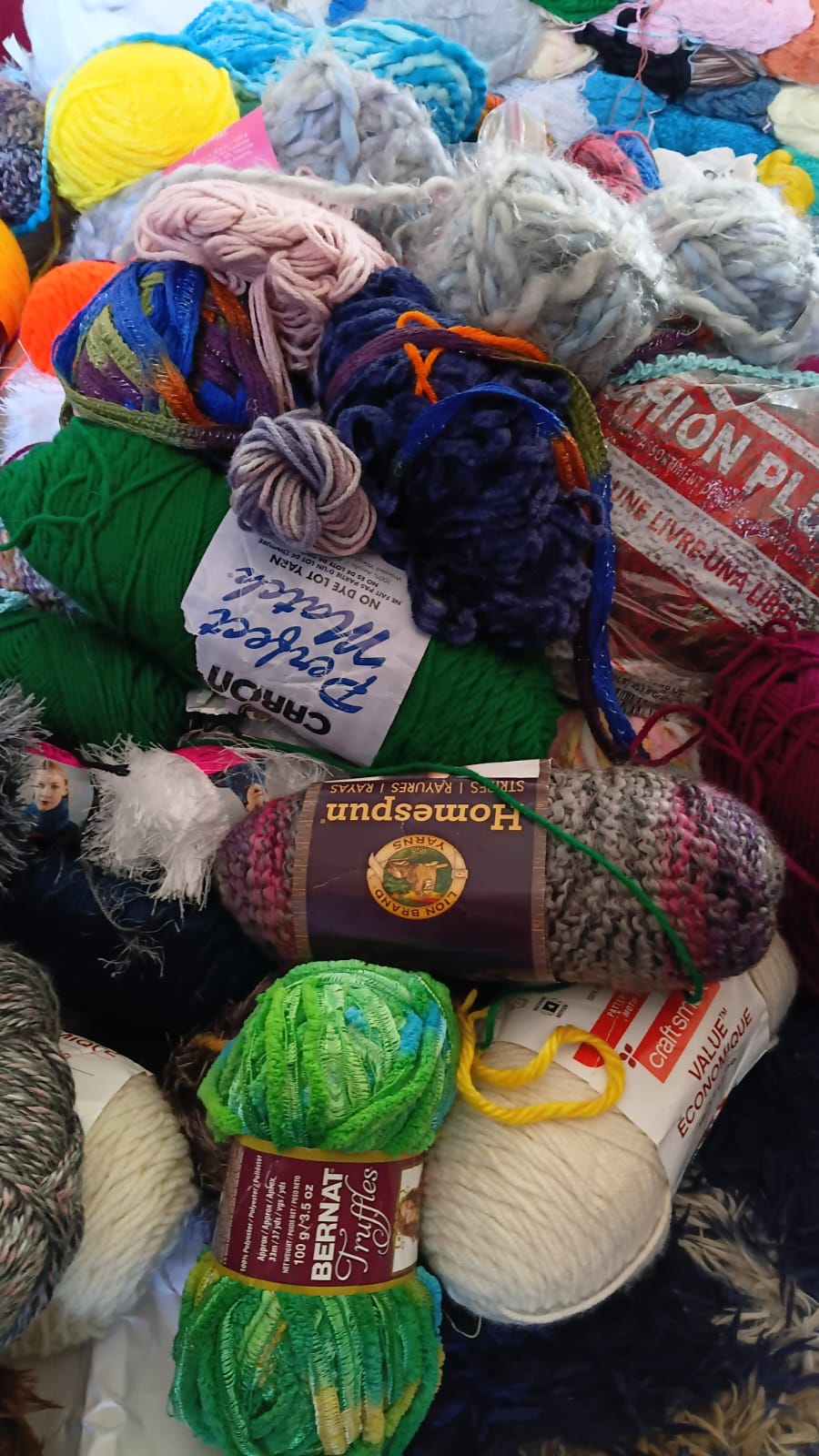 Fardo Ovillos Lana premium 20KG