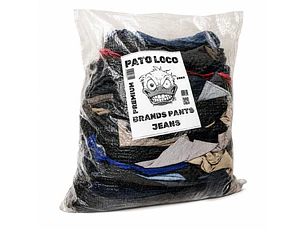 Fardo Jeans y pantalones Marcas 20 kg 