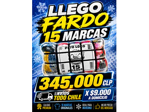 Fardo Surtido 15 Marcas Premium