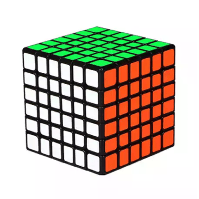 Cubo Rubik 6x6x6 Clásico Color Coleccionable Pro #14