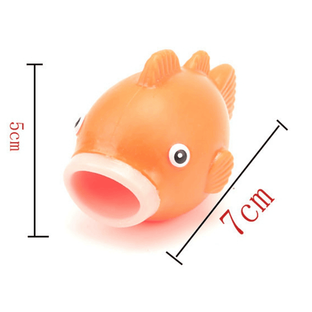 Pez Antiestress Al Presionarlo Sacala Lengua Estres Relajo