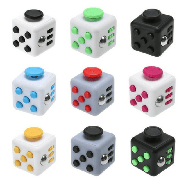 Fidget Cube Antiestres Con 6 Funciones, Juguete Estress