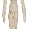 Figura Humana Madera Articulado 30cms, Stop Motion, Dibujo