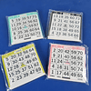 400 Cartones De Bingo, Colores Surtidos 