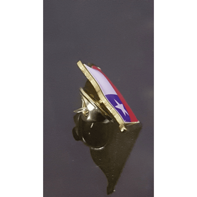 24 X Piocha, Pin, Bandera Chilena Metálica, Botón, Chile