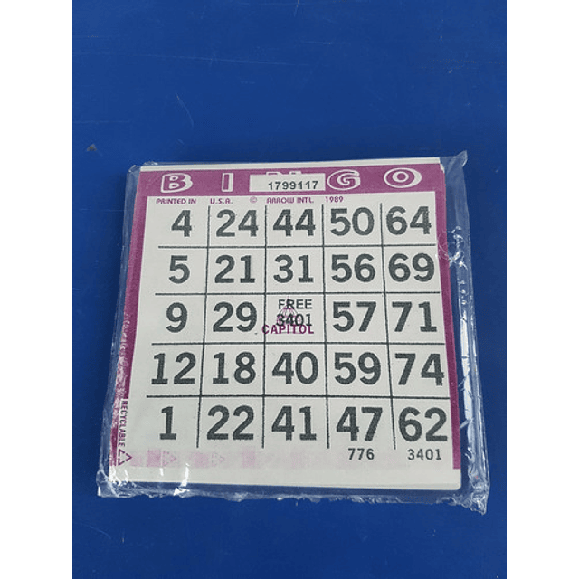 700 Cartones De Bingo, Colores Surtidos + Despacho