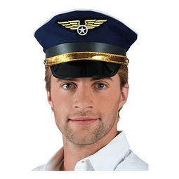 Gorro Piloto, Capitan De Avion, Disfraz Piloto 