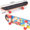 Juguete Mini Skate Pra Dedos + Accesorios. Scateboard Finger