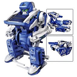 Juguete Educativo Robot Solar 3 En 1 Armable, Niño