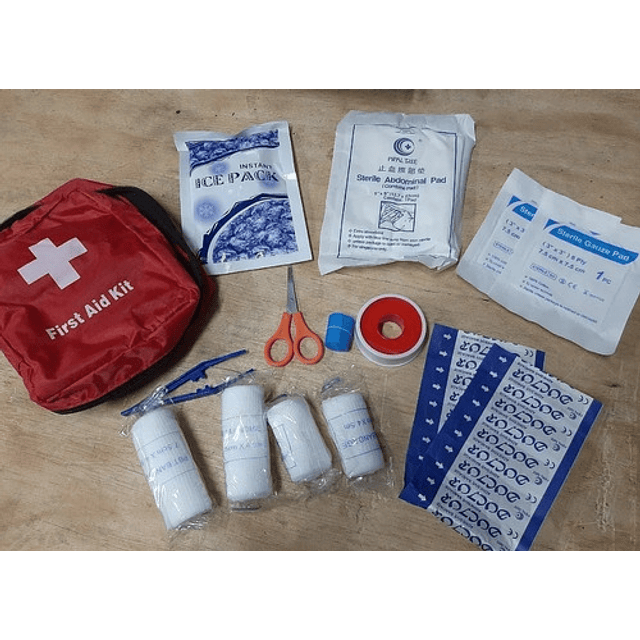 Botiquín Portátil Primeros De Auxilios Médico Emergencia Sos