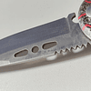 Cuchillo Automático De Combate Diseño, Caza, Pesca Buen Filo