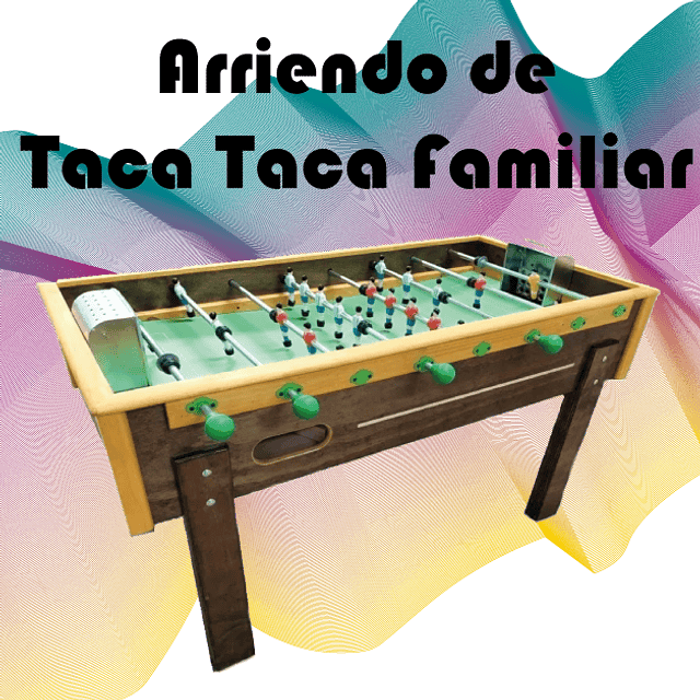 Arriendo de Juego Taca Taca