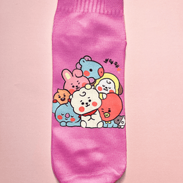 Calcetines BT21 Rosa