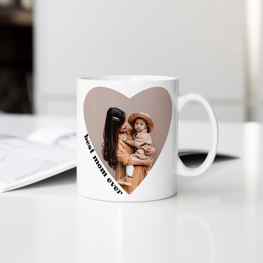 Taza Corazón Personalizable