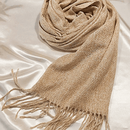 Maxi bufanda Beige