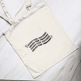 Tote bag "Trust the Process"