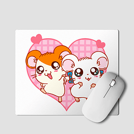 Mouse Pad Hamtaro y Colitas