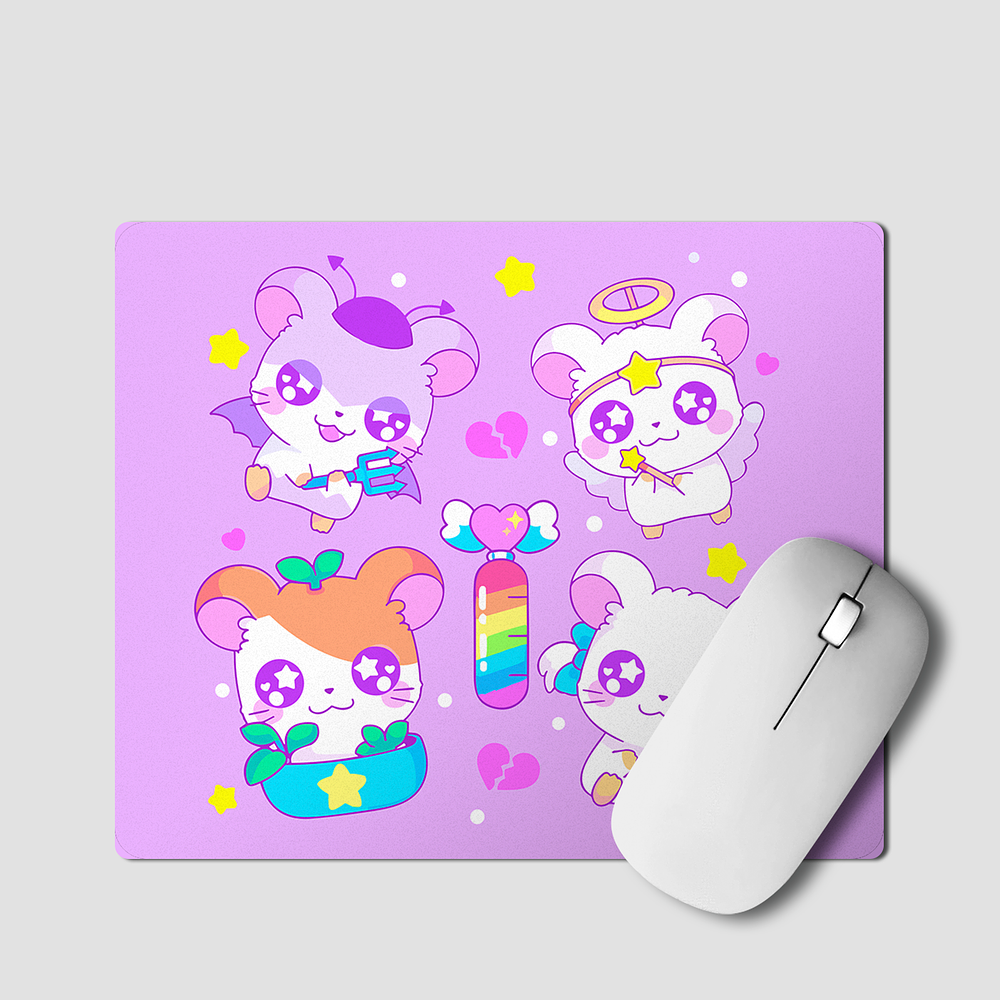 Mouse Pad Hamtaro y amigos