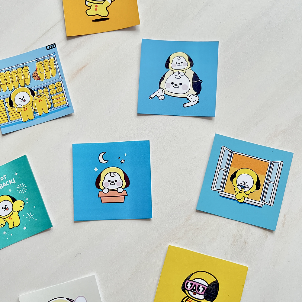 Set sticker BT21 (Chimmy)