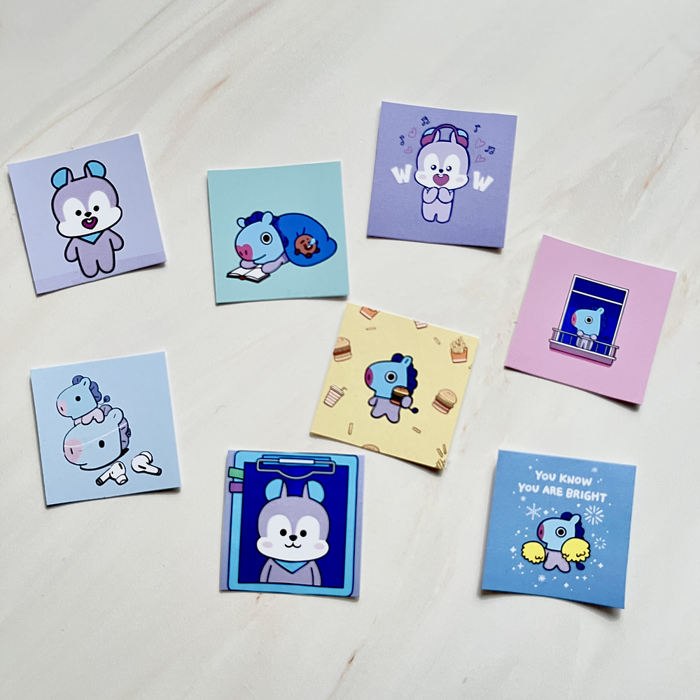 Set sticker BT21 (Mang)