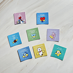 Set sticker BT21 Frases