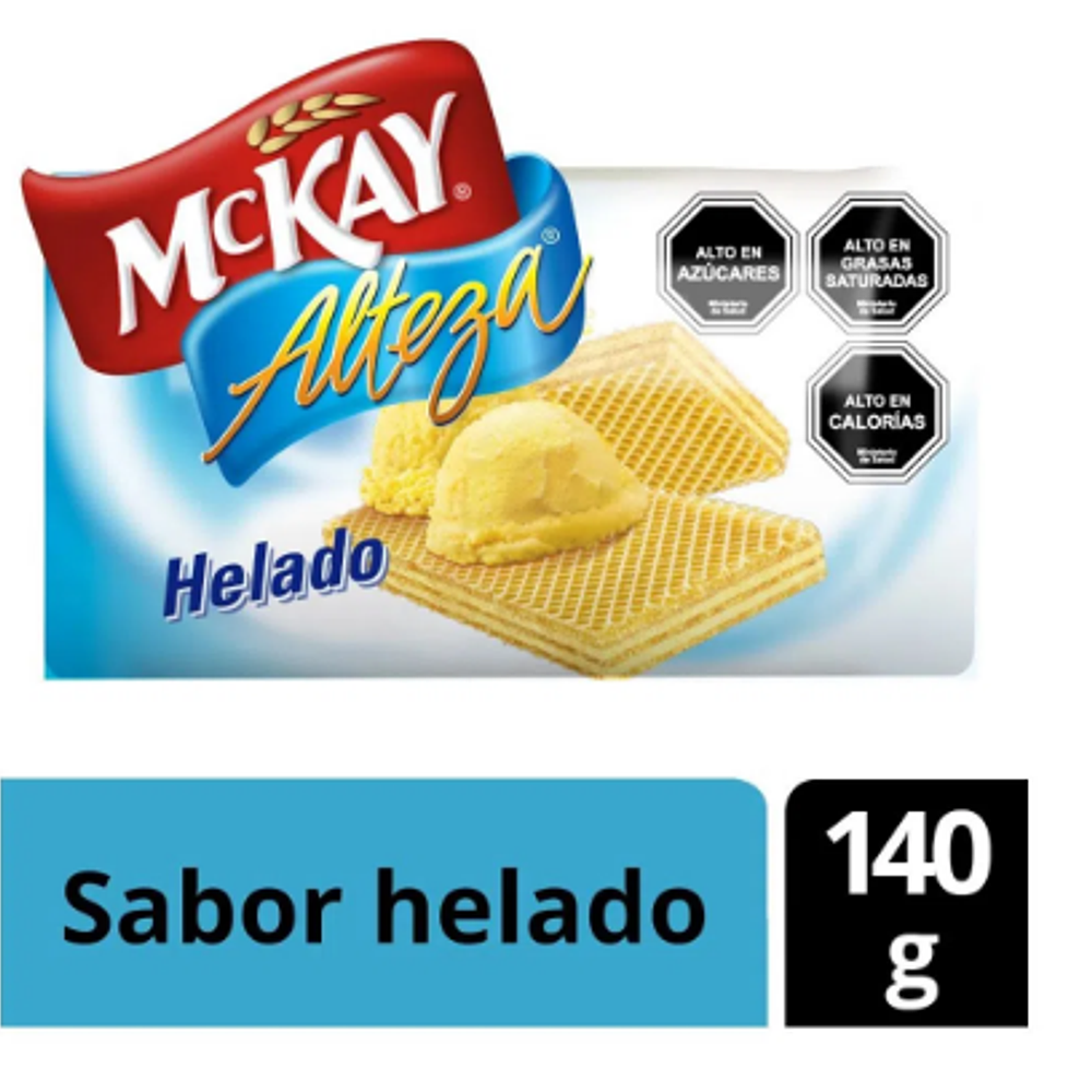 GALLETA ALTEZA MCKAY HELADO 140G