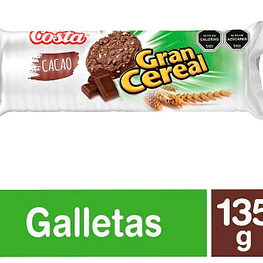 GALLETA GRAN CEREAL CACAO 135G